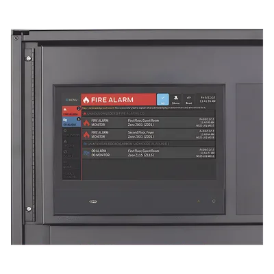 Pantalla Táctil de Control de Red / 10 Pulgadas HD / 1024 x 600 / 2,000 Zonas / 10,000 Eventos / 24 VCC