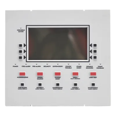 Anunciador Remoto LCD / 640 Caracteres / Retroiluminación Controlada / Teclado de Goma / Puerto RDP hasta 1219 m (4000 ft)