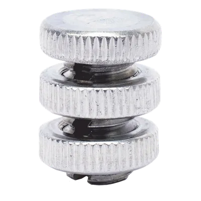 Abrazadera para Cerco Eléctrico / Doble Nivel de Sujeción / Aluminio Anticorrosión / Sin Herramientas / Cable hasta 2.5 mm