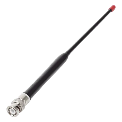 Antena Helicoidal / 1/4 de Onda / 162-174 MHz / Conector BNC Macho / Longitud 24.13 cm (9.5 in)