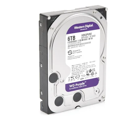 Disco Duro PURPLE de 6TB / 3 AÑOS DE GARANTÍA / Para Videovigilancia
