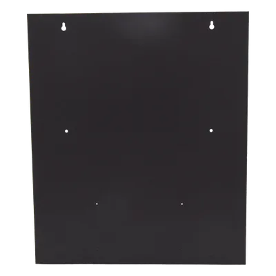 Backbox Metálico de Dos Niveles / Acero Calibre 16 / Amplificadores y Fuentes de Poder / Sin Fila de Baterías