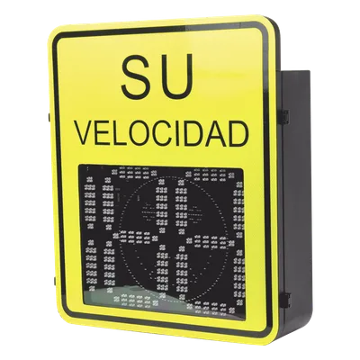 Radar Medidor de Velocidad / 3 Dígitos / TCP IP / Doble Relé / Detección Bidireccional / 200 m (656.2 ft)