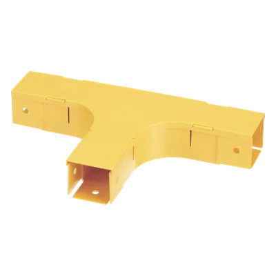 Conector en T Horizontal / Radio de Curvatura 50.8 mm / ABS / Canaleta 2x2 / 90° / 308.9 mm (1.01 ft) de Ancho