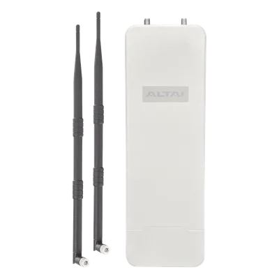 Kit WiFi Omnidireccional 2.4 GHz / 300 Mbps / 29 dBm / 200 m (656 ft) / 128 Dispositivos / 2x2 MIMO