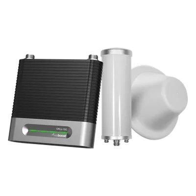 Amplificador de Señal Celular / 4G/3G Multibanda / Cobertura 1,200 m² (12,916.7 ft²) / Ganancia 70 dB / Bandas 850/1900/2100 MHz
