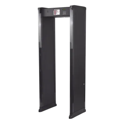 Arco Detector de Metales / 6 Zonas Independientes / Sensor IR Anti-Falsas Alarmas / Uso en Intemperie / Rango 0°C a 55°C / Certificación FAA