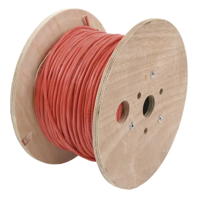 Cable de Alarma Blindado / 2x14 AWG / Riser FPLR / 152 m (500 ft) / Impedancia 33Ω / Rojo