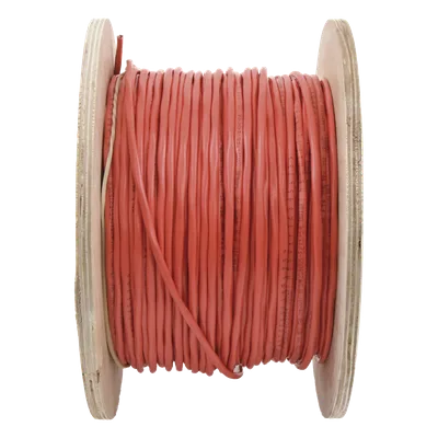 Cable de Alarma Blindado / 2x14 AWG / Riser FPLR / 152 m (500 ft) / Impedancia 33Ω / Rojo