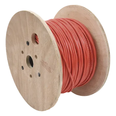 Cable de Alarma Blindado / 2x14 AWG / Riser FPLR / 152 m (500 ft) / Impedancia 33Ω / Rojo
