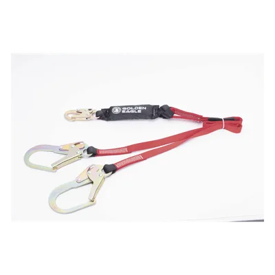 Cable Amortiguador de Caída / Doble Gancho de Sujeción / 1.83 m (6 ft) / Capacidad 140 kg (310 lbs) / ANSI Z359.1