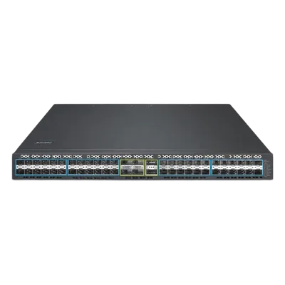 Switch Administrable Capa 3 / 48 puertos SFP+ 10G / 2 puertos QSFP+ 40G / 4 puertos QSFP28 100G / 1.92Tbps / 1U