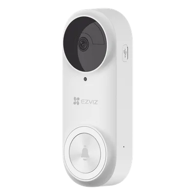 Videoportero Wi-Fi / 3 Megapixel / Ángulo 176° / Batería 5200 mAh / IP65 / Detección PIR 5 m (16.4 ft) / Audio Bidireccional