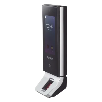 Terminal de Control de Acceso / Multitecnología / Huella / RFID Mifare / Bluetooth / Pantalla Táctil 4' / IP65 / PoE