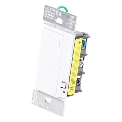 Apagador Electrónico / 8 A Iluminación / 1/4 HP Motor / 120 V / Neutro Requerido / RadioRA 3