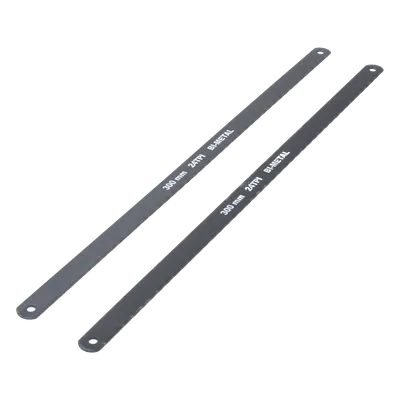 Segueta Bimetálica / 24 TPI / 12 in (30.5 cm) / Acero M2+D6A / 2 Piezas