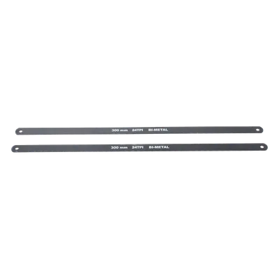 Segueta Bimetálica / 24 TPI / 12 in (30.5 cm) / Acero M2+D6A / 2 Piezas