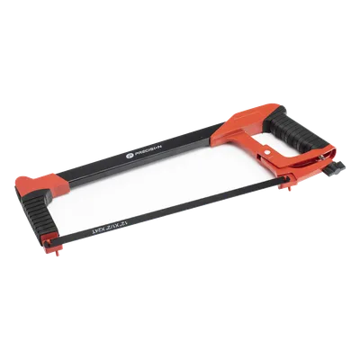 Arco de Segueta / Aluminio Ligero / 12 pulgadas (30.5 cm) / Tensión Ajustable / Mango Ergonómico / Incluye 1 Hoja