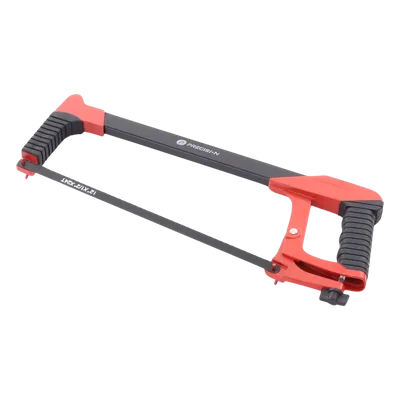 Arco de Segueta / Aluminio Ligero / 12 pulgadas (30.5 cm) / Tensión Ajustable / Mango Ergonómico / Incluye 1 Hoja