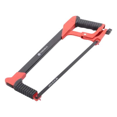 Arco de Segueta / Aluminio Ligero / 12 pulgadas (30.5 cm) / Tensión Ajustable / Mango Ergonómico / Incluye 1 Hoja