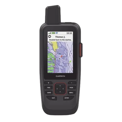 GPS Portátil / Pantalla Transflectiva 3" / Resolución 240x400 / Autonomía 35 Horas / Memoria 16 GB / Brújula de Tres Ejes / IPX7 / MIL-STD-810