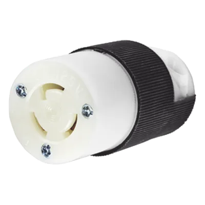 Conector Industrial / 15 A 125 V CA / 2 Polos 3 Hilos / NEMA L5-15R / 2.78' x 1.52' / 18-10 AWG