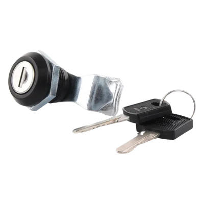 Cerradura con Paleta Metálica / 2 Llaves de Seguridad / Acero / Gabinetes 0-600 mm (0-1.97 ft) / Llave Maestra / Compatible Poliéster