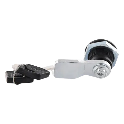 Cerradura con Paleta Metálica / 2 Llaves de Seguridad / Acero / Gabinetes 0-600 mm (0-1.97 ft) / Llave Maestra / Compatible Poliéster