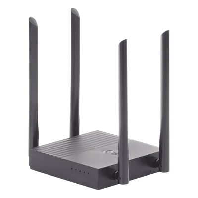 Router Inalámbrico / AC1200 / Doble Banda / MU-MIMO 2x2 / 4 Puertos LAN Gigabit / EasyMesh / Beamforming