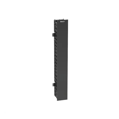 Organizador Vertical de Cable / 22U / 4.9 in Ancho / 131 Cables CAT6 / ABS / ROHS / Montaje Frontal