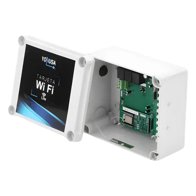 Módulo Wi-Fi para Energizador / Control Remoto 2.4 GHz / 130 Mbps / 1 Salida GP / Botón de Pánico / Hasta 20 Usuarios