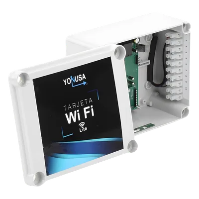 Módulo Wi-Fi para Energizador / Control Remoto 2.4 GHz / 130 Mbps / 1 Salida GP / Botón de Pánico / Hasta 20 Usuarios