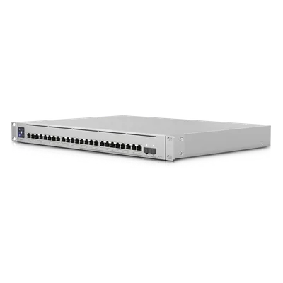 Switch Capa 3 / 24 Puertos PoE+ / 12x 2.5GbE + 12x 1GbE / 2x SFP+ 10G / 400W / Pantalla 1.3"
