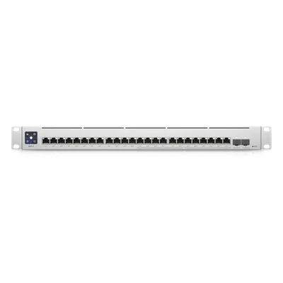 Switch Capa 3 / 24 Puertos PoE+ / 12x 2.5GbE + 12x 1GbE / 2x SFP+ 10G / 400W / Pantalla 1.3"