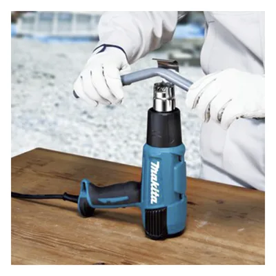 Pistola de Calor / 1600W / 2 Temperaturas 400/550°C / Doble Caudal 300-500 l/min / 0.56 kg / Maletín Incluido