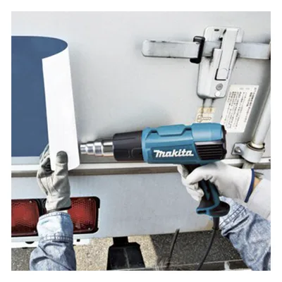 Pistola de Calor / 1600W / 2 Temperaturas 400/550°C / Doble Caudal 300-500 l/min / 0.56 kg / Maletín Incluido