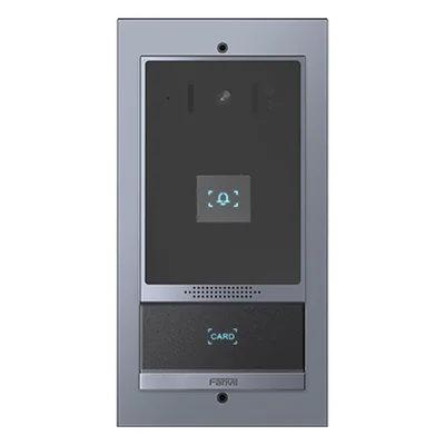 Videoportero IP / 2 Megapixel Full HD / SIP y ONVIF / 2 Relevadores / Control de Acceso RFID / IP66 e IK07 / PoE 802.3af