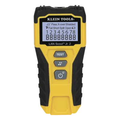Tester de Cable LAN / Pantalla LCD Retroiluminada / Detección de Fallas Múltiples / Generador de Tono / Cat3 a Cat7 / Blindaje y No Blindaje