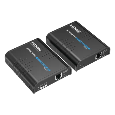 Extensor KVM HDMI / 1080p @ 60 Hz / 120 m (393.7 ft) / 1 a 253 Receptores / Red Gigabit / USB HID / Audio PCM