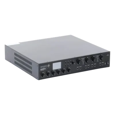 Amplificador Mezclador Matricial / 4 Zonas / 240 W por Canal / 6 Entradas / Bluetooth y USB / Grabación MP3