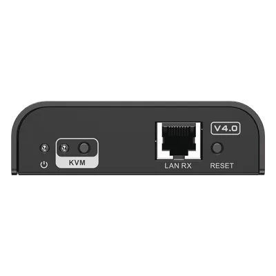 Receptor KVM IP / 1080P @ 60 Hz / Extensión HDMI 120 m (393.7 ft) / Red Gigabit / 253 Receptores / USB Remoto / STP-UTP CAT6-CAT6A