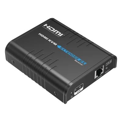 Receptor KVM IP / 1080P @ 60 Hz / Extensión HDMI 120 m (393.7 ft) / Red Gigabit / 253 Receptores / USB Remoto / STP-UTP CAT6-CAT6A