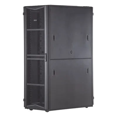 Gabinete para Centro de Datos / 42 UR / 600 mm (1.97 ft) Ancho / 1070 mm (3.51 ft) Profundidad / Acero / Negro