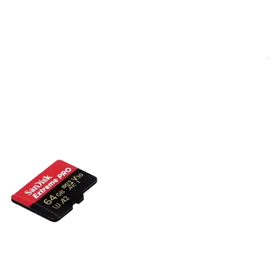Tarjeta MicroSD / 64GB / Lectura 170 MB/s / Escritura 90 MB/s / Clase A2 U3 V30 / Incluye Adaptador SD