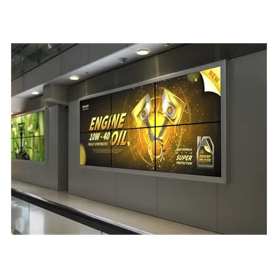 Kit Videowall / 6 Pantallas 55" / Full HD 1920x1080 60Hz / Controladores 4K HDMI / Montaje Pared / Ángulo 178°