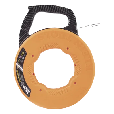 Guía Jalacables / Acero Inoxidable / 73 m (239.50 pies) x 0.3 cm (1/8") / Carcasa Polipropileno Resistente a Impactos