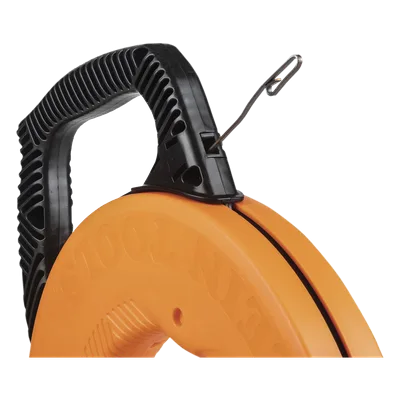 Guía Jalacables / Acero Inoxidable / 73 m (239.50 pies) x 0.3 cm (1/8") / Carcasa Polipropileno Resistente a Impactos