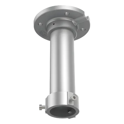 Montaje de Techo Tipo Tubo / 20 cm (0.66 ft) de Largo / Aleación de Aluminio / Ø116.5 mm / 600 g / Compatible con Domos PTZ