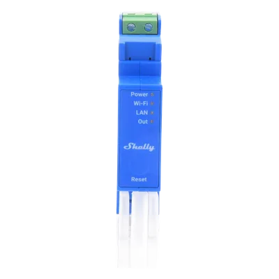Relevador Inteligente / 1 Canal / Contacto Seco / Wi-Fi, Bluetooth y Ethernet / 16 A / Riel DIN / -20°C a +40°C
