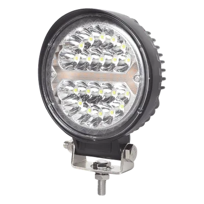 Luz de Trabajo LED / 40 LED / 5600 Lúmenes / 66 Watts / IP67 / 10-30 Vcc / 4.3 Pulgadas